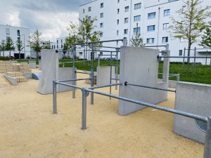Read more about the article Parkour Park „Kistenstapel“ Hochäckerstraße in München Perlach
