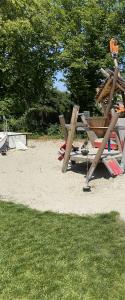 Sandbereich auf dem Piraten-Spielplatz Heimstetten 